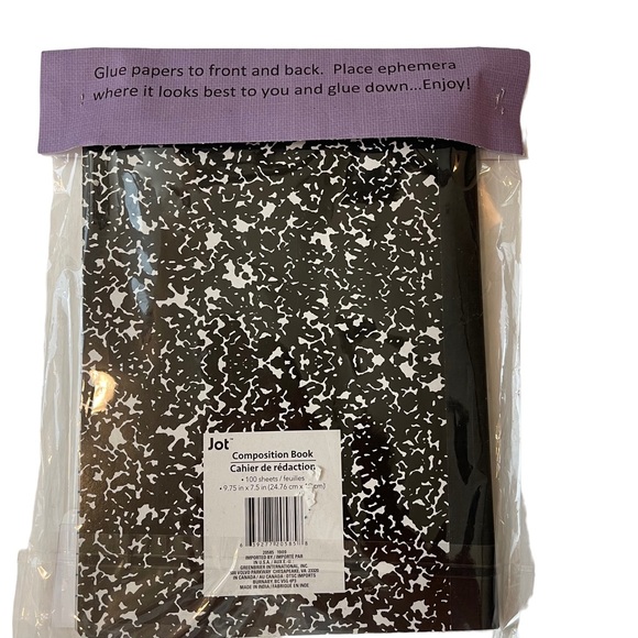 Journal kit flower theme. Pre-cut ready to glue. Composition book - Picture 4 of 4